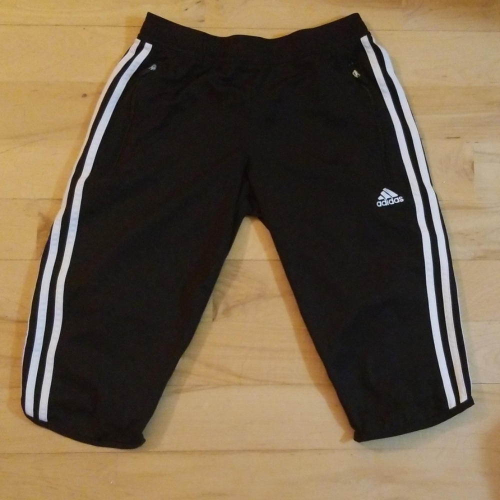 Adidas cropped soccer pants